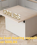 Legit Heavy Duty Countertop Support Brackets 16 Inch 4 Pack Built Tough For Granite Quartz Laminate And Concrete Floating Kitchen Shelves displayed with 500lbs capacity sign.