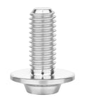 Titanium Bolts M5 M6x10 12 15 20 25 30 35mm Torx Dished Screws For Locomotive And Motorcycle Shell Mods Repair Pack Of 6 6AL-4V Lightweight Fasteners