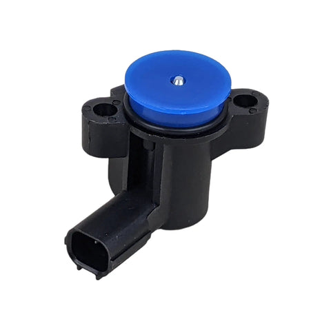 Manifold Absolute Pressure Map Sensor Air Flow Valve Drops Right Into Jonway Cougar Cycle for 168cc 170cc engines, black and blue.