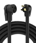 40 Foot 250 Volt Welder Extension Cord 8 AWG Three Conductor Power Extension For Welding Machines NEMA 6 50P To 6 50R Built Tough Flexible Indoor Outdoor Use showing connectors