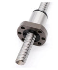 Heavy Duty Kick Ass C7 Precision Ball Screw And Nut Kit 1620 1400mm steel ball screw with flange, designed for CNC rigs.