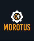 Logo of Morotus featuring stylized gear and bold lettering, used in automotive design and engineering.