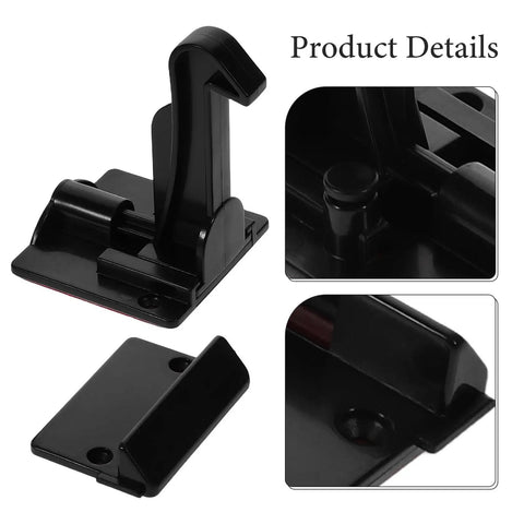 Invisible Safety Locks For Cabinets And Drawers With Easy Installation Kidproof Latches For Doors And Furniture 12 Pack close-up