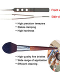 Premium Model Building Tool Kit For Gundam And Plastic Models, Precision Hobby Tools - High precision tweezers and brush