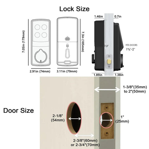 Game Changing 3D Biometric Fingerprint Smart Deadbolt Lock With Keyless Entry Wireless Door Security Quick Install For Homes And Rentals Keep Your Pad Locked Down No Sweat Ever