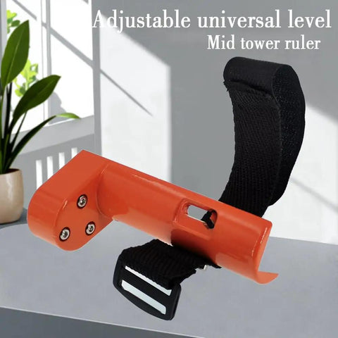 Dead On Precision Handheld 90 Degree Level With Universal Horizontal Bubble Sight And Adjustable Slope Guide Built For The Grind Fits One To One Point Two Five Inch Survey Poles Heavy Duty Metal Housing Sweet Smooth Adjustment Guaranteed