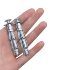 Drywall Anchor Kit For Hollow Walls With Screws 30Pcs M6x52mm Zinc Plated Steel Molly Bolts Hollow Wall Drilling Anchors in hand