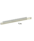 Single 24-Hole Load Center Grounding Kit TGK24CP for PowerMark Gold Panelboard Ground Bar with mounting screws, UL Listed