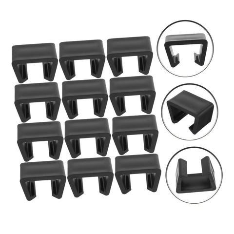 Rattan Furniture Clips For Outdoor Sectional Sofas And Chairs No Fuss Easy Install Patio Fasteners in black set of 12