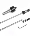 Pen mandrel kit MT2 for woodturning from Amazon BMWOOD with 5 bushings, 7mm drill bit, mandrel saver and hex key