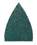 Pro-Level Finger Sanding Sheets 60 Grit Abrasive Paper 20 Pack For Woodworking Metal And Plastic green triangular sanding pad