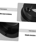 Close-up of racing steering wheel adapter plate for modified cars and sim racing, showing alloy material and simple structure.