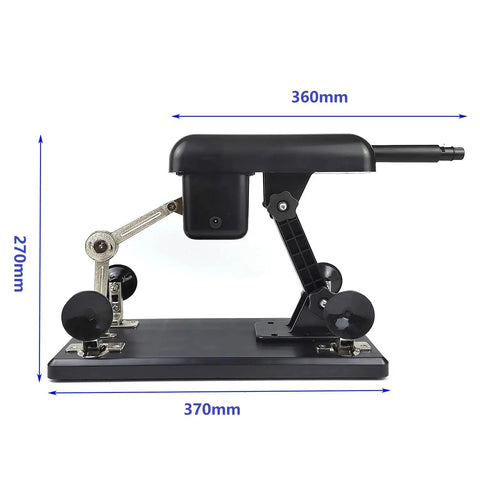 Side view of 24V Telescopic Linear Actuator With 60mm Stroke For DIY Toys, Reciprocating Mechanism, Free Connector Motor, US Plug, Type A.
