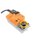 Heavy Duty Damper Actuator Built Tough For The Daily Grind With Rock Solid Reliability And Easy As Pie Installation Reliable Replacement Motor Compatible With Lmc24a Series Lmc24a S Lmc24a Sr Parts Made To Last, featuring orange housing and integrated components.