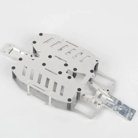 Aluminum RC Frame Chassis Kit For E Revo Slash 4WD Summit VXL 4x4 1 16 Scale Upgraded Durable Car Frame Parts, CNC machined aluminum