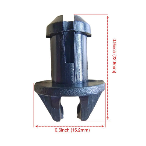 Outboard Throttle Lever Swivel Bushing Pack For Mercury And MerCruiser Engines, Beefed Up PA66 Nylon Bushings, dual pack, 0.9in x 0.6in