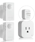 Plug And Play Wireless Motion Sensor Outlet With Light Sensor No WiFi No App Auto And Sleep Modes Time Delay 1100W 10A