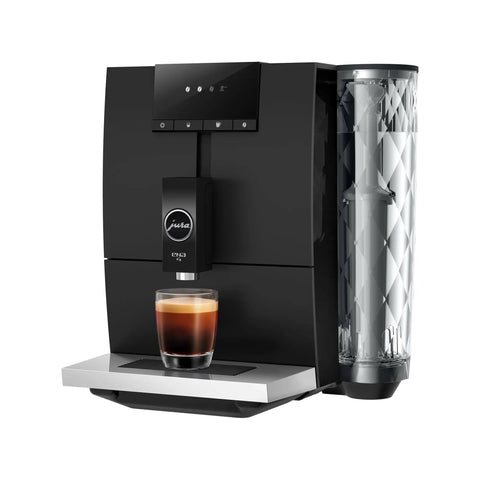 Step Up Your Home Brew Game With This Compact Automatic Coffee Machine Featuring A Pro Aroma Grinder And Super Simple Programmable Settings In Classic Metropolitan Black Color.