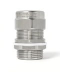Rugged 3/4 NPT Stainless Steel Cable Gland IP66 Weatherproof Workhorse Connector, threaded and durable for industrial use