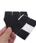 Nonslip 12 Pack Rubber Feet Pads For Furniture And Appliances, 1.8 Inch Black Self-Adhesive Floor Protectors close-up view