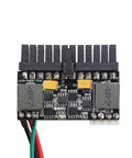 150 Watt Mini ITX ATX Power Supply With 24 Pin DC Input Plug And Play Car And Motorcycle Ready ATX Adapter Board 12V DC Input Short Circuit Protected Compact Low Profile Power Solution For ITX Mainboards And Crypto Mining, black PCB