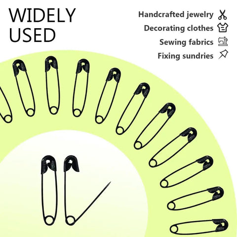 Built Tough Heavy Steel Safety Pins Bring Serious Craft Game To Sewing And Quilting Snag This Trusty 200 Piece Pack For Hang Tags Gear Repairs And Diy Upgrades That Hold Tight As Nails Without Rusting Or Snapping Shut