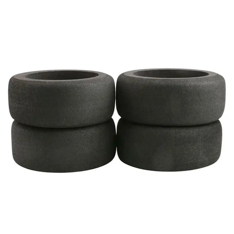 Flat Running Sponge Rubber Tires Upgrade For Remote Control Cars Grippy Traction For Off Road And Street Racing Durable Soft Compound