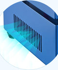 Close-up view of Pro Grade 110V 850W Soldering Hot Plate Station with LED Display showing side ventilation cooling system.
