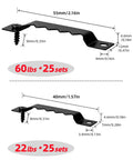Tough As Nails Heavy Duty Picture Hanging Kit includes 25 sets of D ring and sawtooth hangers for secure wall mounting.