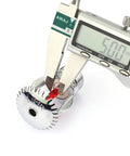Workhorse Bronze Pendent Fire Sprinkler Head Half Inch Automatic Heat Activated 68 Degree measuring with caliper