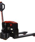 Heavy Duty 4400 Lb Electric Pallet Jack Truck With 48 By 27 Inch Forks, Built In Lead Acid Battery, Ergonomic Control Handle.