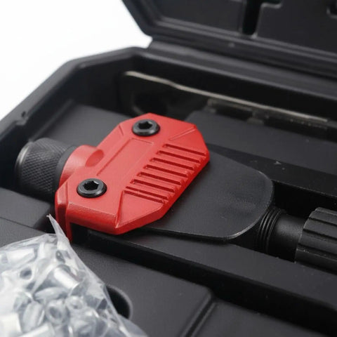 Heavy Duty Rivet Nut Tool Kit With Quick Change Mandrels Industrial Hand Riveter Threaded Insert Tool Alloy Steel Construction For Versatile High Strength Projects And DIY Repairs in case