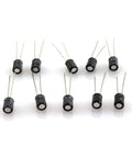 120 Piece Aluminum Electrolytic Capacitor Kit With 12 Common Values From 0.22uF To 470uF For DIY Electronics Projects shown