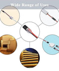 Double Wire Plug In Connector With Locking Buckle No Tools Needed Quick Clip Fasteners For Strip Lights DIY Projects And Model Kits