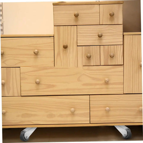 Top Shelf Heavy Duty Barn Door Sliding Wheels And Silent Caster Rollers Smooth Glide Hardware with drawers and wheels.