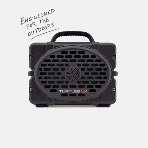 Front view of Rugged Portable Outdoor Bluetooth Speaker With Ultra Loud 120dB Sound, IP67 Waterproof And Dustproof.