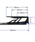 Legit Sturdy Black Smartphone Mount With Heavy Duty Screw Or Tape Options For Vehicles And Home Desk No Sweat Setup And Broad Compatibility for various devices.