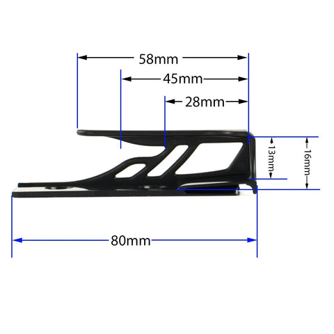 Legit Sturdy Black Smartphone Mount With Heavy Duty Screw Or Tape Options For Vehicles And Home Desk No Sweat Setup And Broad Compatibility for various devices.