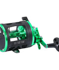 Round Baitcasting Fishing Reel With CNC Machined Aluminum Body 25Lb Max Drag Waterproof Trolling Reel Level Wind Magnetic Braking