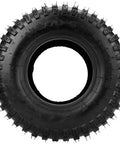 Set Of 2 145/70-6 Tubed Knobby Tires With Inner Tubes For Mini Bikes Quad Go Karts ATVs UTVs Golf Carts Lawn Mowers And More