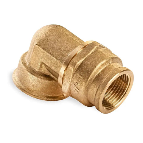 Reducing Coupling 3/4 Inch Female To 1 Inch Female NPT Thread Brass Fitting For Piping