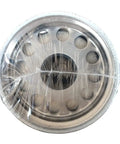 Spin On Lube Filter Oil Filter Part No LF16243 for Cars Trucks and SUVs, top view of sealed metallic filter with high flow design.