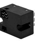 Direct Bolt On Blower Motor Resistor For Hyundai Santa Fe Santa Fe Sport 2014 To 2019 No Headache Hvac Replacement With Oem Precision Smooth Cabin Temperature Control Solid Under Dash Fix, showing a black electrical connector.