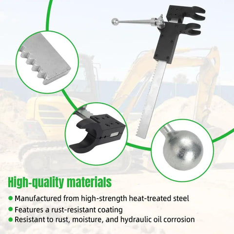 Pro Grade Hydraulic Coupling Tool Built Like A Tank For Quick Disconnect Swaps On Stubborn Lines Featuring A Rock Solid 13/8 Inch Fork Spread For No Sweat Repairs showing durable heat-treated steel parts.