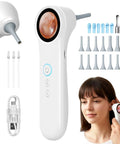 1080P Ear Camera With Light For Easy Home Checks Otoscope For Adults And Kids 1.21 Inch IPS Screen, USB-C, silicone tips