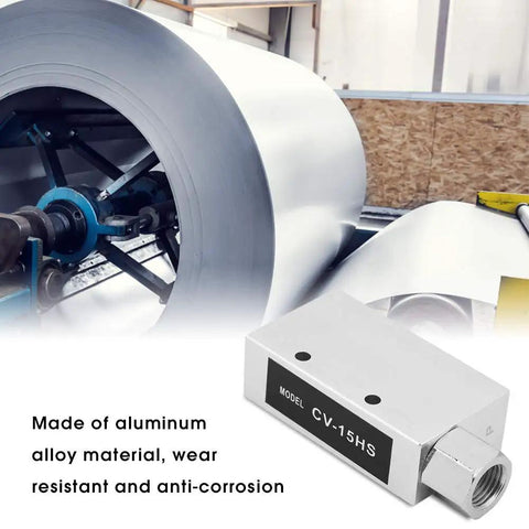 Compact Cv15hs Pneumatic Vacuum Generator Pump With Durable Aluminum Body Delivering High Efficiency Suction Up To 63L Min For Reliable Air Evacuation And Strong Stable Performance In Demanding Industrial Automation Tasks And Heavy Duty Manufacturing