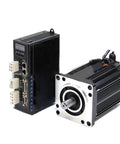 Sick Nema 52 Closed Loop Stepper Motor And Control Driver Kit Featuring 130mm Flange 50 Nm Torque Three Phase Servo Motor With 24mm Shaft, detailed view.