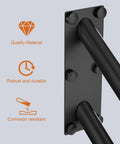 28 Inch Stainless Steel Hand Rail For One To Five Steps With 1.25 Inch Tube Oil Rubbed Black Wall Mounted Grab Bar detailed view