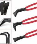Three Piece Sheet Metal Bender Pliers Set For Roofing And HVAC Ductwork, Carbon Steel Hand Seamer Pliers With 45 90 180 Degree Angles