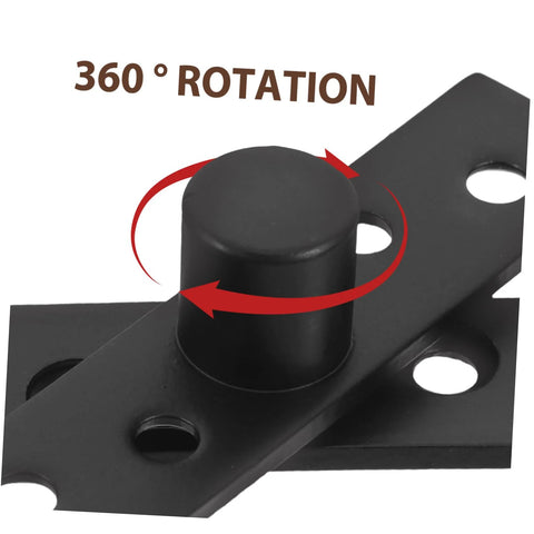 360 Degree Stainless Steel Concealed Pivot Hinge For Hidden Doors And Secret Cabinets And Bookcases Heavy Duty Hidden Hardware